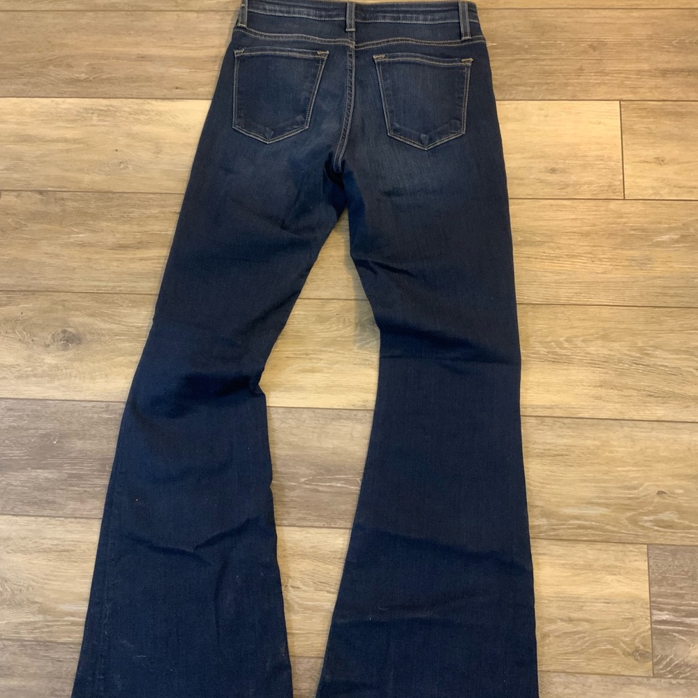 Flying Monkey Deep Indigo Flare Jeans. Size 27 - Picture 5 of 5